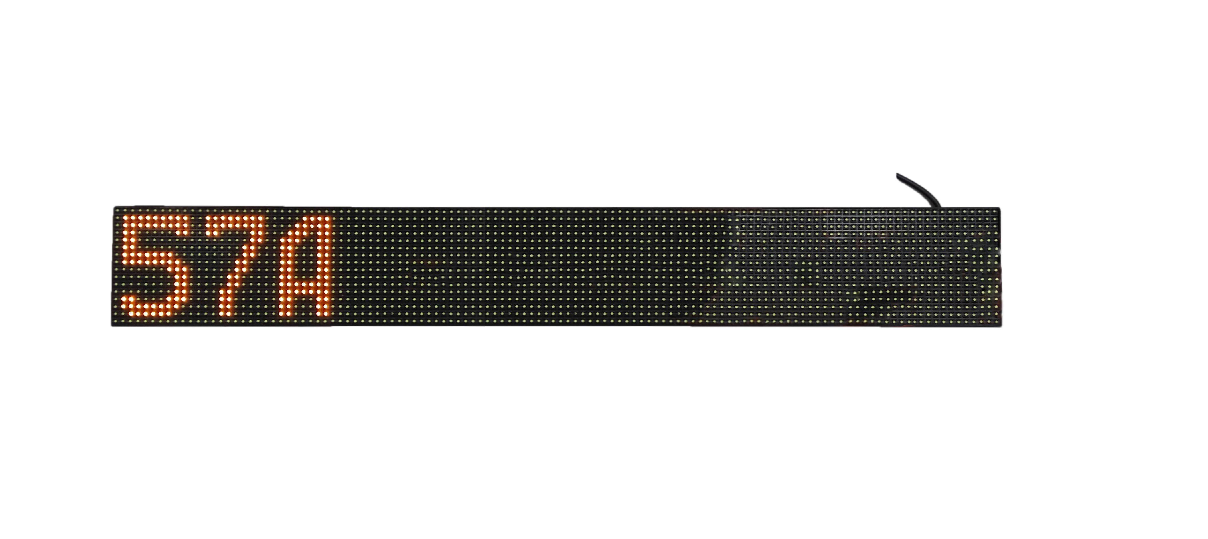 ИНФОГРАФИКА SDT-P, Табло светодиодное переднее (1280 х 160)